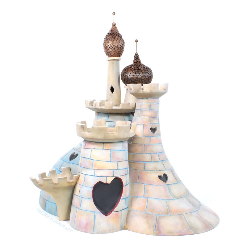 Queen of Hearts Castle miniature from Alice in Wonderland Banquet Hall in Tokyo