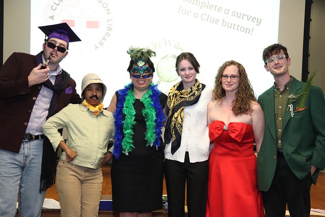 Wilson Library presents Clue, Fall 2014