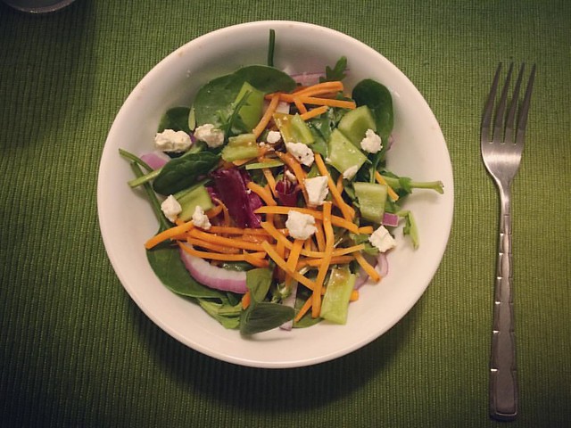 Mmmm, salad. #mayreboot