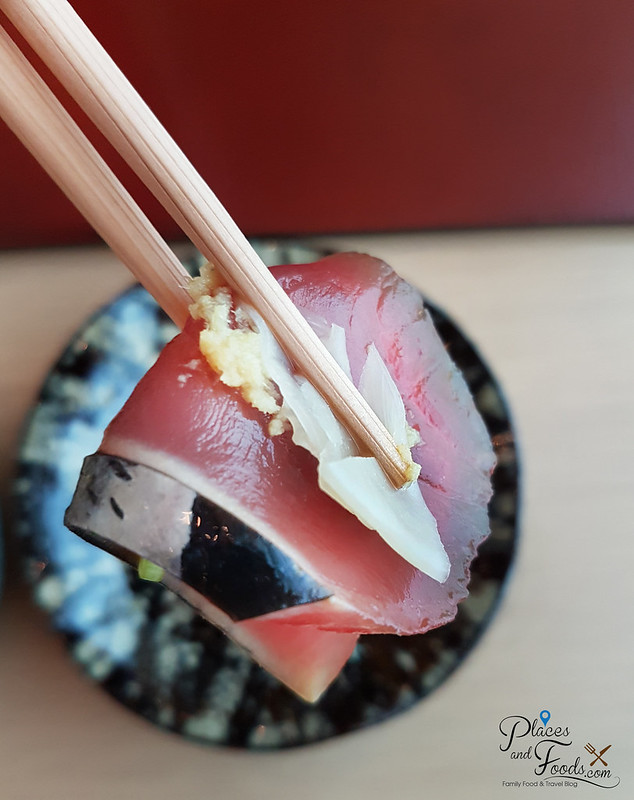 taka by sushi saito st regis kl appetizer bonito close up