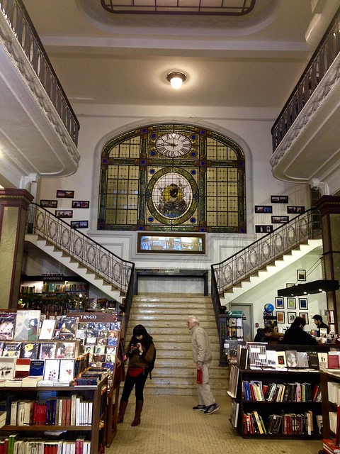 Cool bookshop on Sarandi, Montevideo
