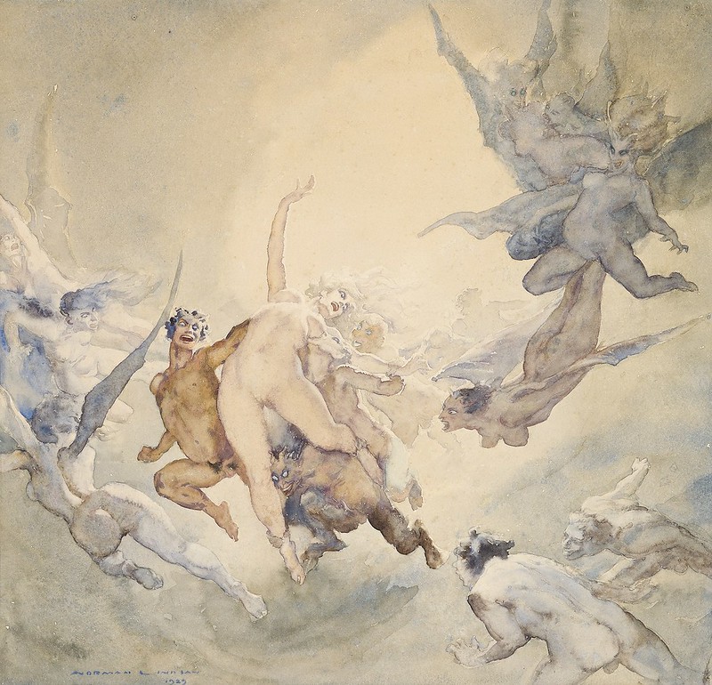 Norman Lindsay - The Dream, 1923