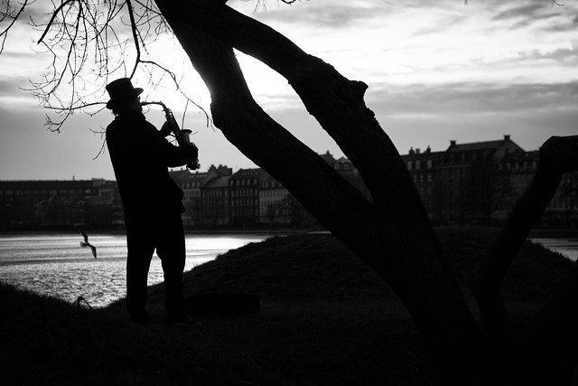 The Sunset Saxophonist