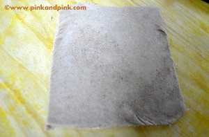 Aloo Frankie Recipe - Cut chapathi dough