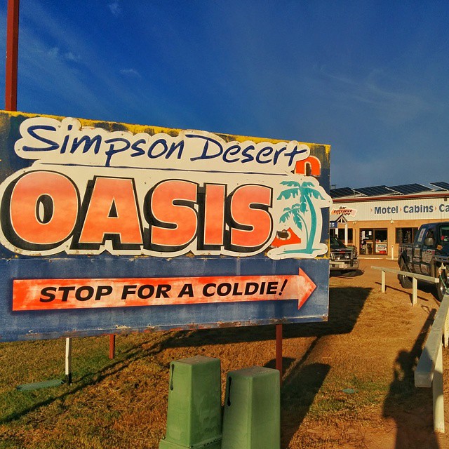 Who wants a coldie at the Oasis?