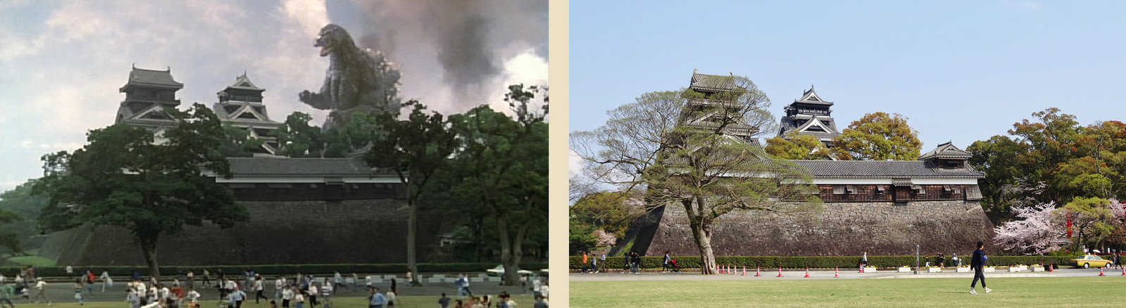 Godzilla vs SpaceGodzilla Kumamoto Location