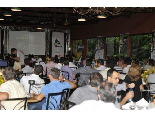 Cerimônia do resultado final do 2º Concurso de Qualidade Cafés do Brasil 'Cup of Excellence Natural Late Harvest' da BSCA