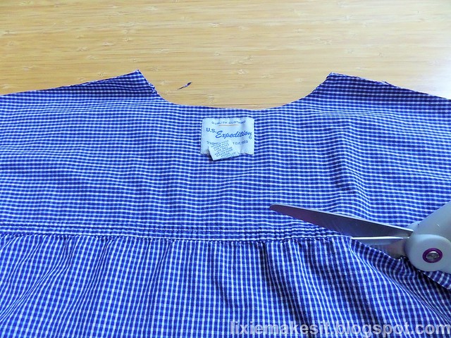 How to Dissect a Shirt to Reuse the Fabric