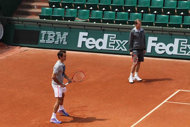 Edberg and Federer
