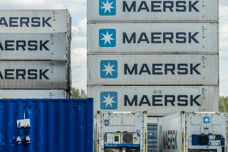 Maersk - Port in Gdańsk