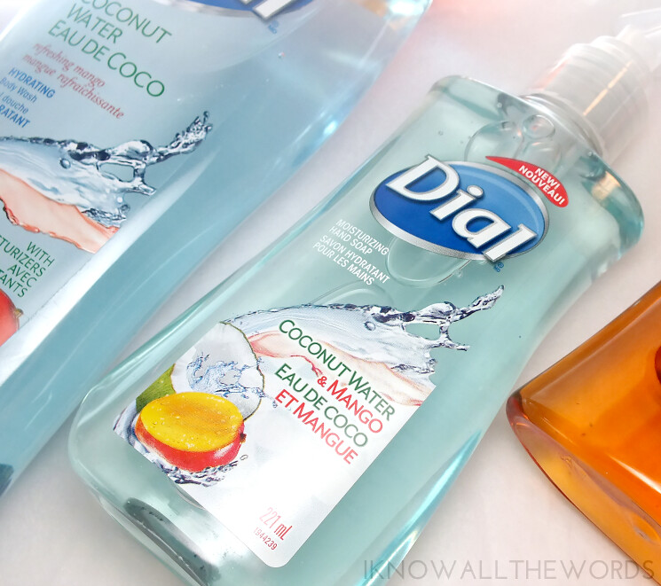 drugstore lovin with dial- dial coconut water & mango moisturizing hand soap