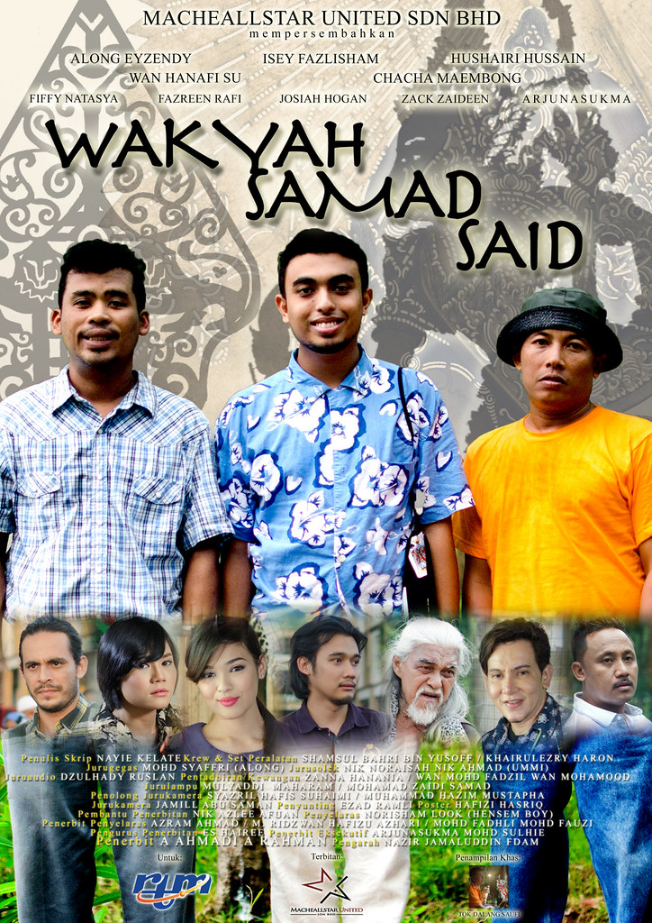 poster telemovie Wak Yah Samad Said