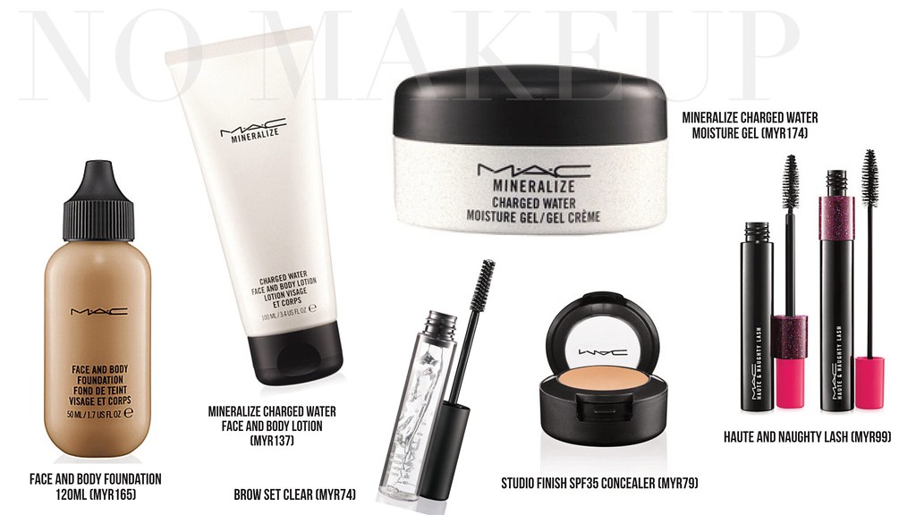 mac trend ss15 no makeup products