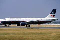 British Airways A320-211 G-BUSJ LHR 12/08/1995