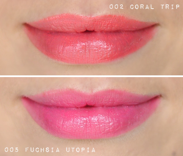 stylelab-beauty-blog-dior-tie-dye-dior-addict-lipstick-coral-trip-fuchsia-utopia-swatches