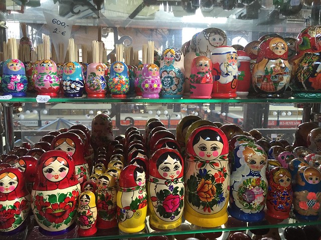 Russian dolls, Market Hall, Budapest