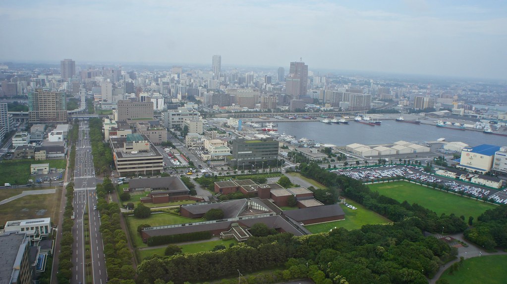Chiba Port Tower Panoramic view