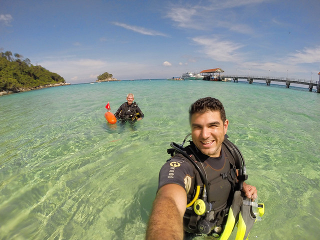 PADI Scuba Diving Salang Bay Tioman Island