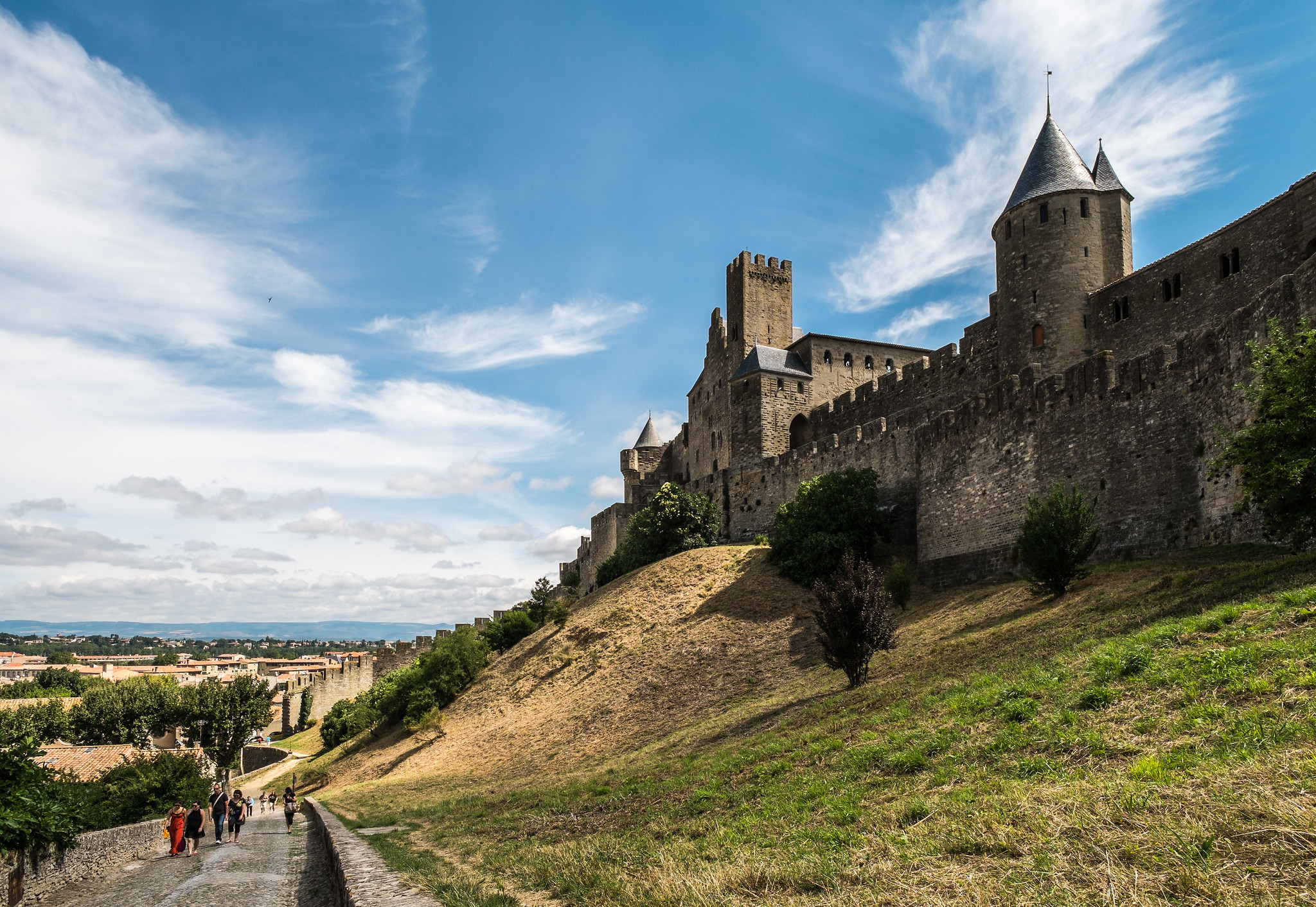 Muralla Este, Carcassonne