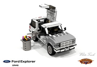 Ford Explorer - 'White Trash' (Monster Garage)