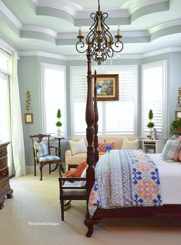 Summer Master Bedroom - Housepitality Designs