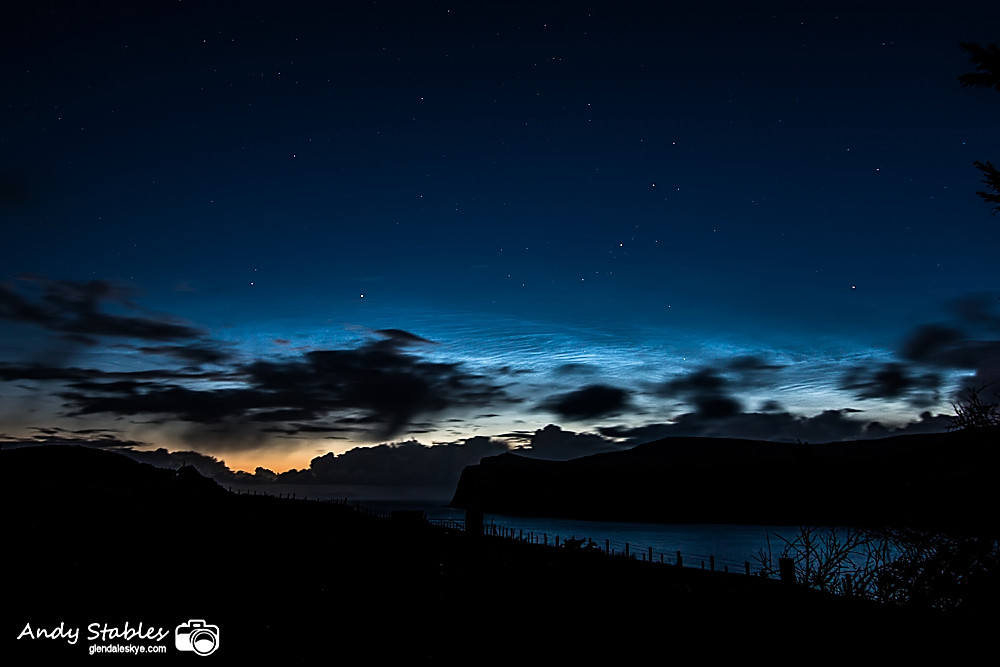 Noctilucent Cloud, Milovaig, Isle of Skye