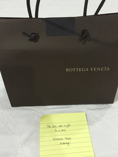 Bottega Veneta paper bag