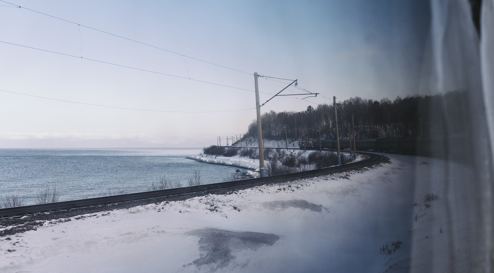 Trans Siberian Railway | Chugging Along Lake Baikal