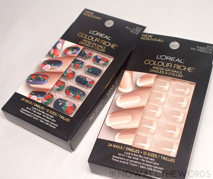 L'Oreal Colour Riche Press-on Nails | Canadian Exclusive ...