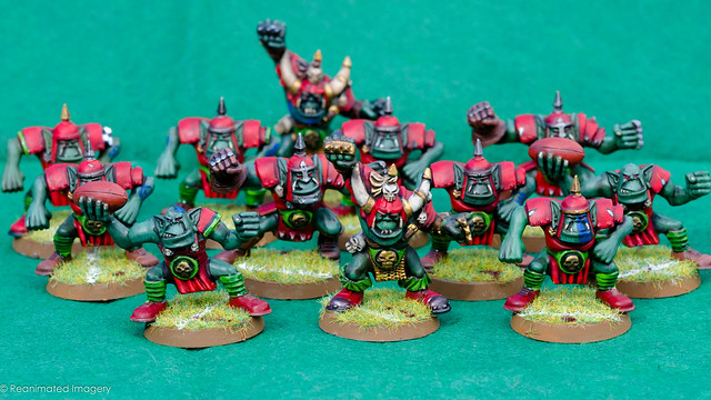 Bloodbowl Orc Team