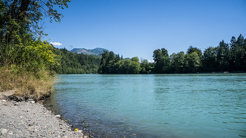 Skagit River and Baker River Confluence-003
