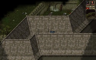 look behind roof for item containers