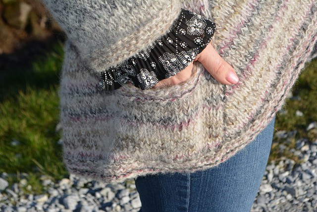 DROPSyarn knitted jacket (2)