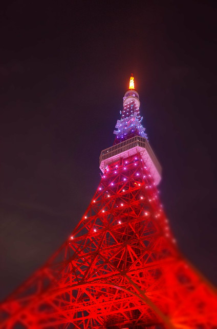 Tokyo Tower Rainbow Diamond Veil 16