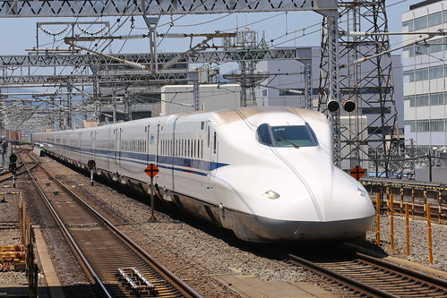 Shinkansen at Shin-Osaka