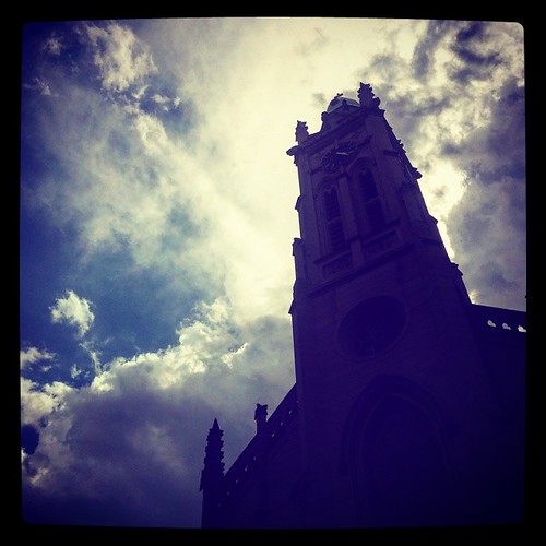 Heavenly. St. Xavier Church.