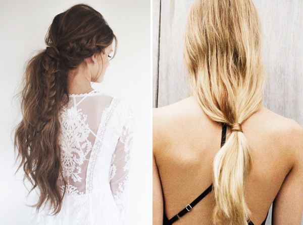 summer ponytail hairstyle