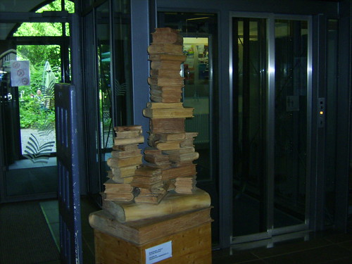 Balance Sculpture in Schwäbish Gmünd City Library