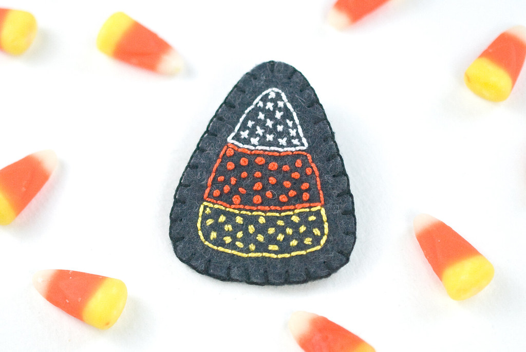 Candy Corn Pin