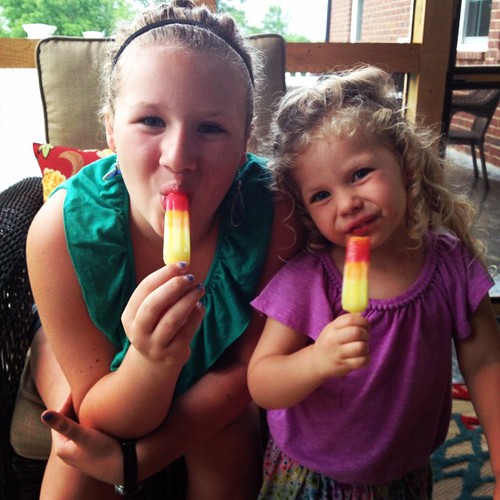 Birthday Popsicles at Papa's! #ARturnsthree #lovemyAR