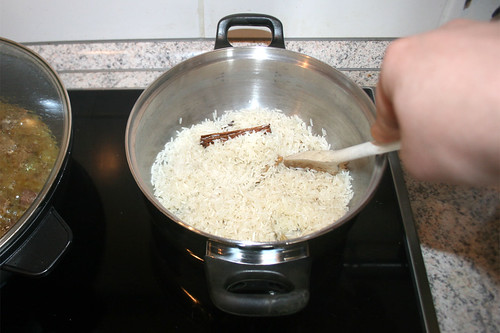 39 - Reis glasig andünsten / Braise rice ligthly