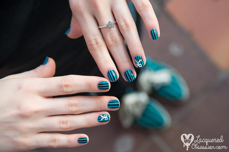 Novesta Popular Green nail art