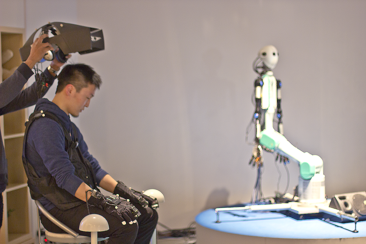 robot miraikin emerging technology japan museum science