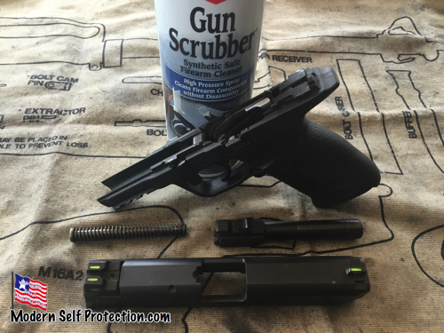M&P 9mm, Gun Scrubber 