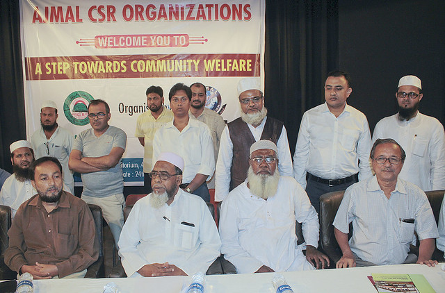 Muslim Intellectual Abdur Rauf in the programme of Ajmal CSR Organizations at Kalakunja Auditorium in Kolkata on 24 May 2015