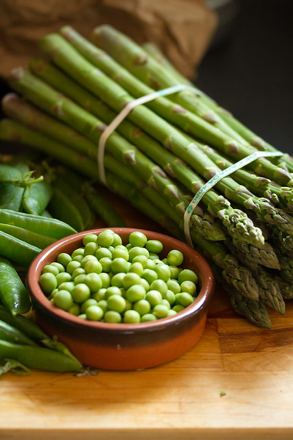 Asparagus and Peas