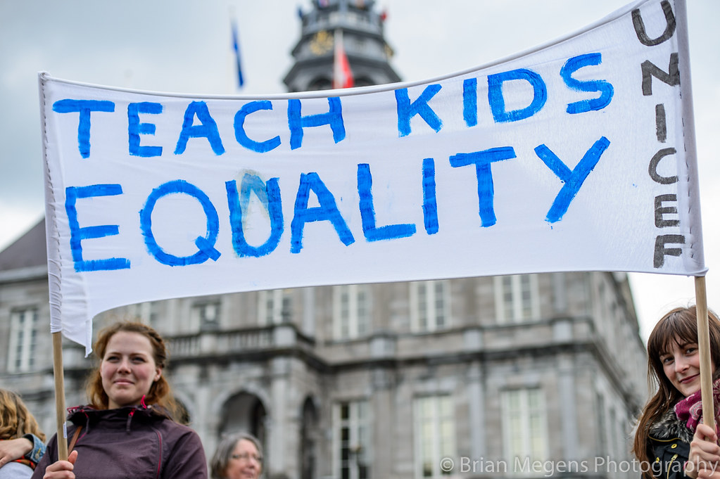 Pro-Equality Demonstration by Students for Equality
