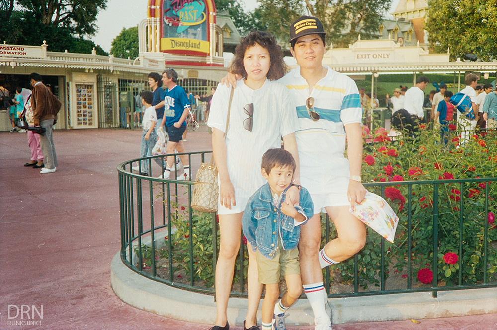 Disneyland in the 1980's.