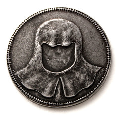 Iron coin of the Faceless Man reverse