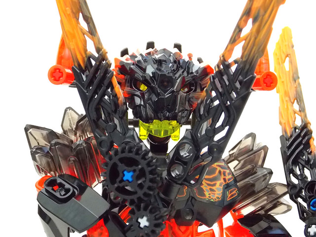 118pcs Bionicle LAVA BEAST Building Block Set Action Figures Kid Children Toys 